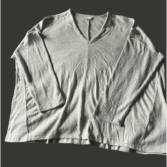 Gray Terra & Sky Lightweight Sweater - Size 3X (24W/26W) - Picture 7 of 10